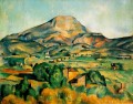 Mont Sainte Victoire 1895 Paisaje de Paul Cezanne